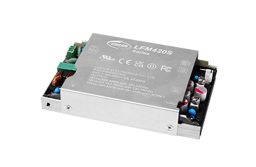 Cincon Releases LFM420S Series, New 420W Fanless 1 inch Low Profile Power Supply