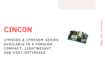 LFM550S & LFM550M Series Available in B Version – Compact, Lightweight, and Cost-Optimized