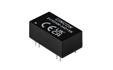 EC5DAW 6.6-10Watts 4:1 Input Range DIP-16 Isolated DC-DC Converter