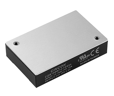 CQB100W14 100Watts 12-160VDC 14:1 Input Quarter Brick Railway DC-DC Converter